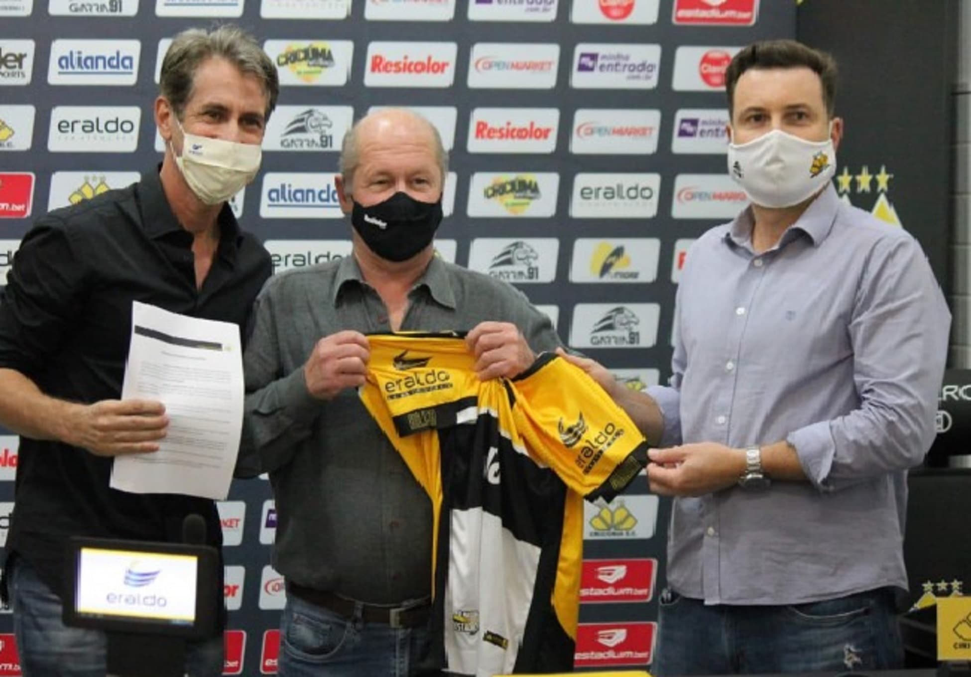 PRIMEIRA MÃO - Patrocínio de Eraldo ao Criciúma é uma ofensa ao tubaronense