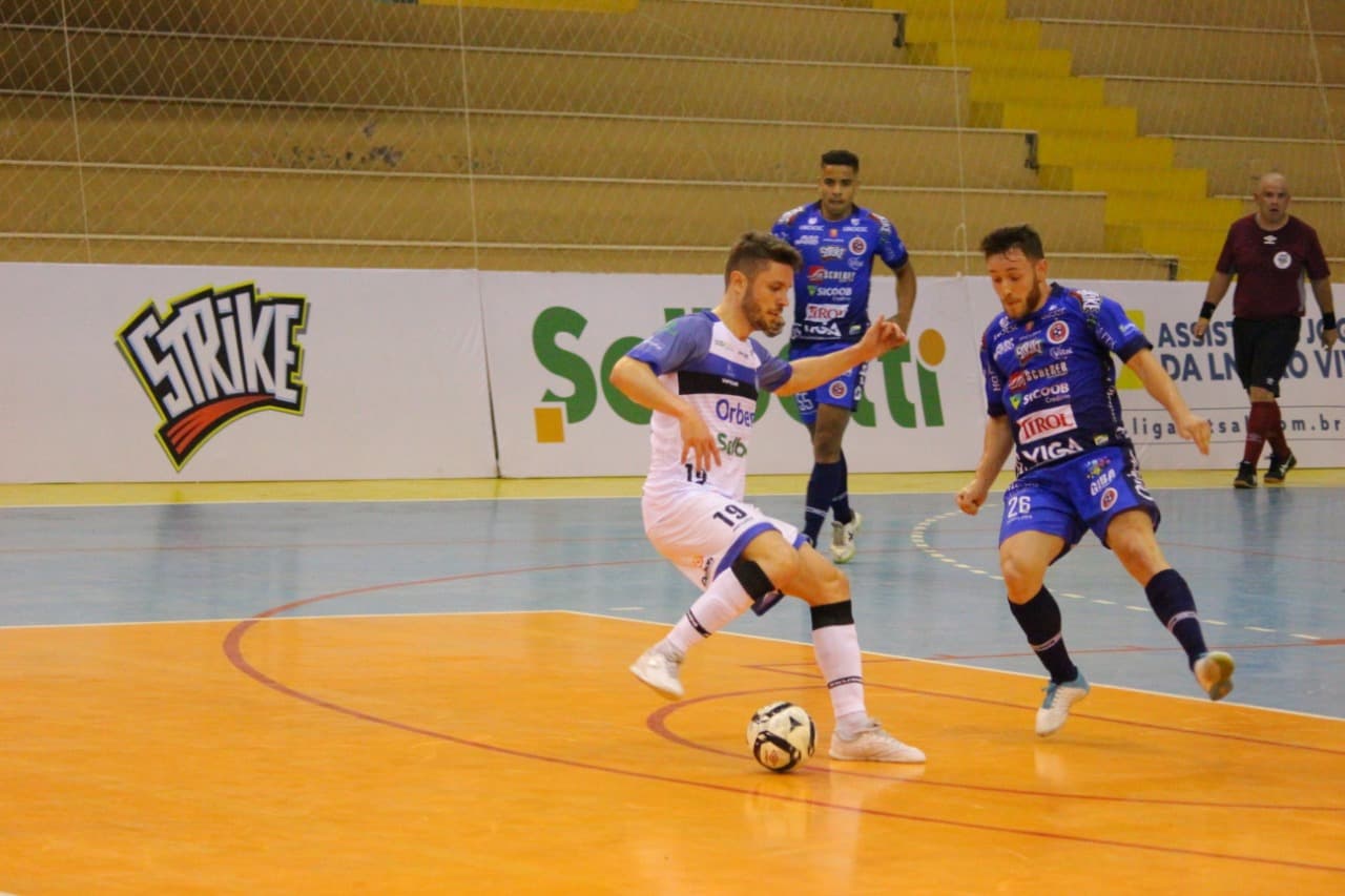 LIGA: Tubarão Futsal empata com o Joaçaba fora de casa