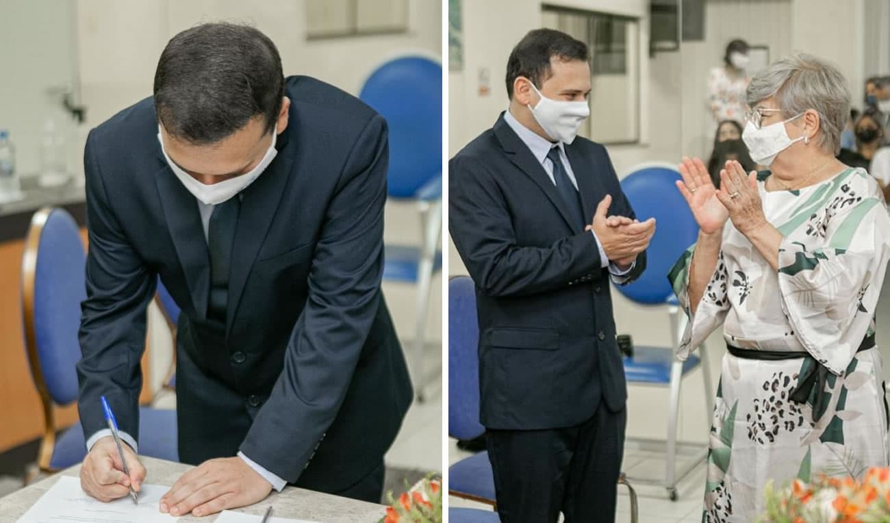 Capivari de Baixo: Prefeito Vicente Costa toma posse e anuncia secretariado