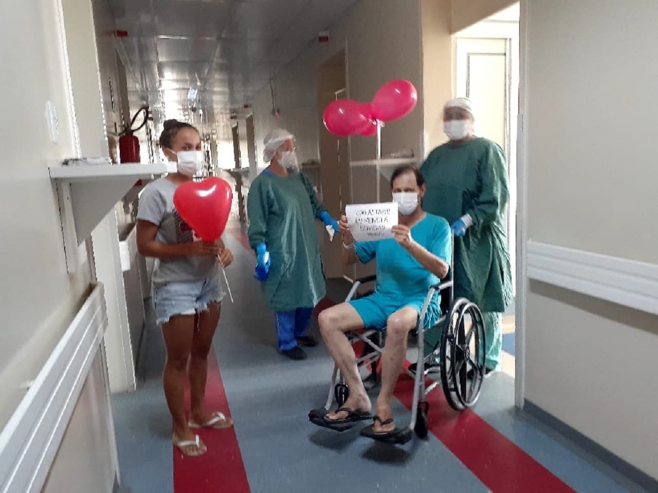 Covid-19: paciente número mil tem alta médica do HNSC