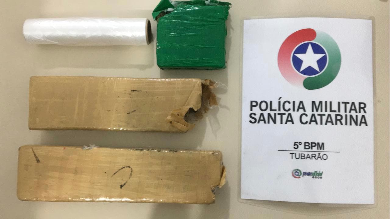 Homem é preso com mais de dois quilos de maconha em casa