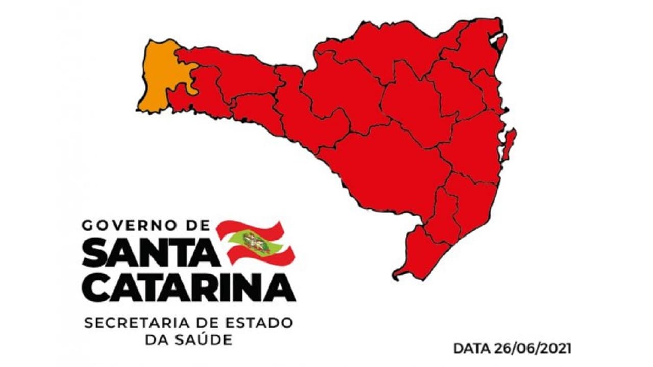 Matriz aponta 15 regiões do estado em risco gravíssimo para Covid-19