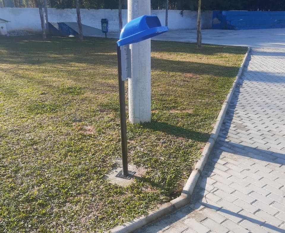 Recém-inaugurada Praça do Avião é alvo de vandalismo