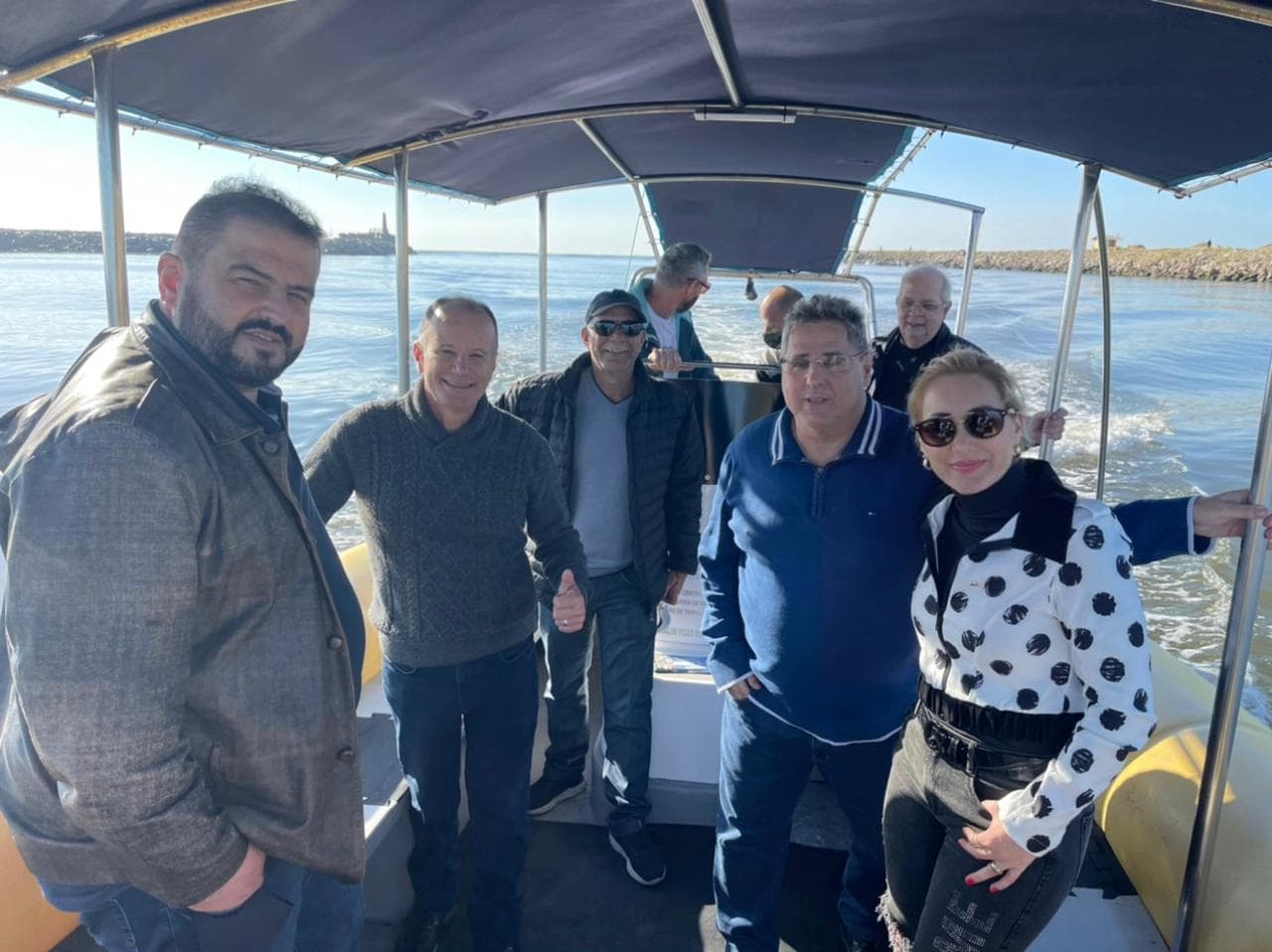 Instituto Nacional de Pesquisas Hidroviárias realiza visita técnica nos Molhes da Barra