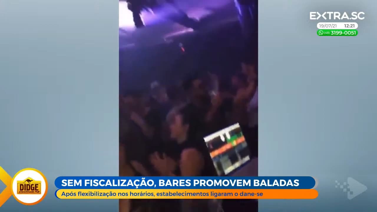 Festas clandestinas e aglomerações são registradas no fim de semana