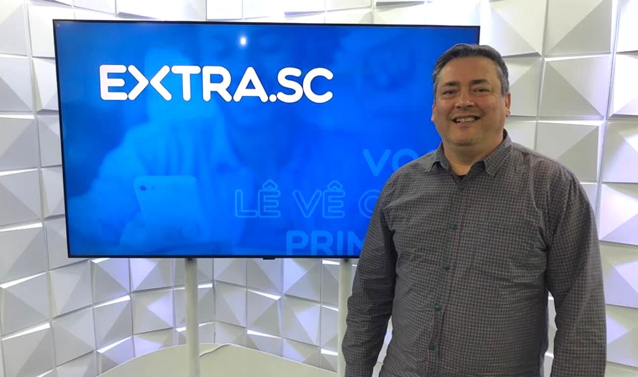 Luís Henrique Dal Molin estreia programa de entrevistas no EXTRA.SC