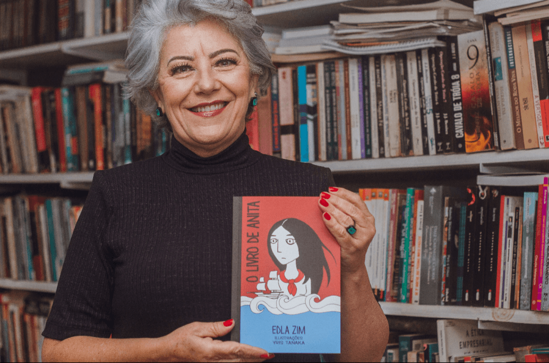 Edla Zim lança livro sobre Anita Garibaldi destinada ao público infanto-juvenil