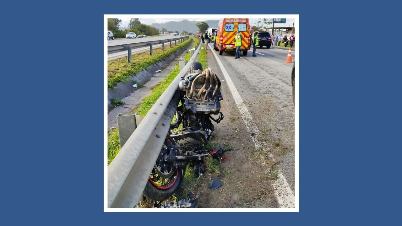 Mulher morre após acidente envolvendo duas motos na BR-101