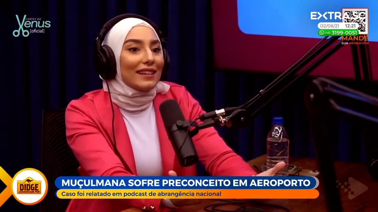 Muçulmana afirma ter sido discriminada em embarque no Aeroporto de Jaguaruna