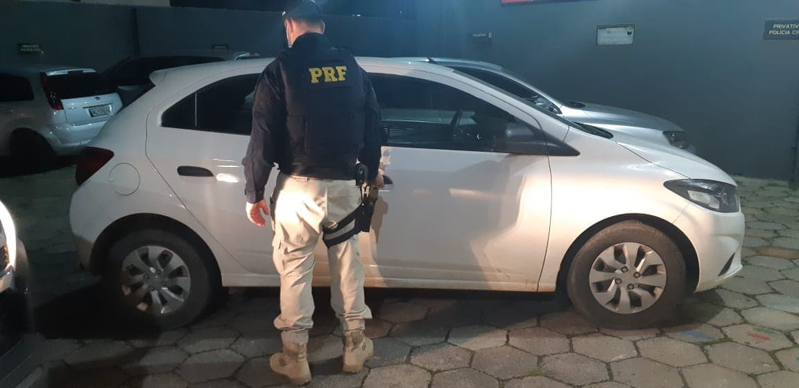 Veículo locado e não devolvido é recuperado em Tubarão