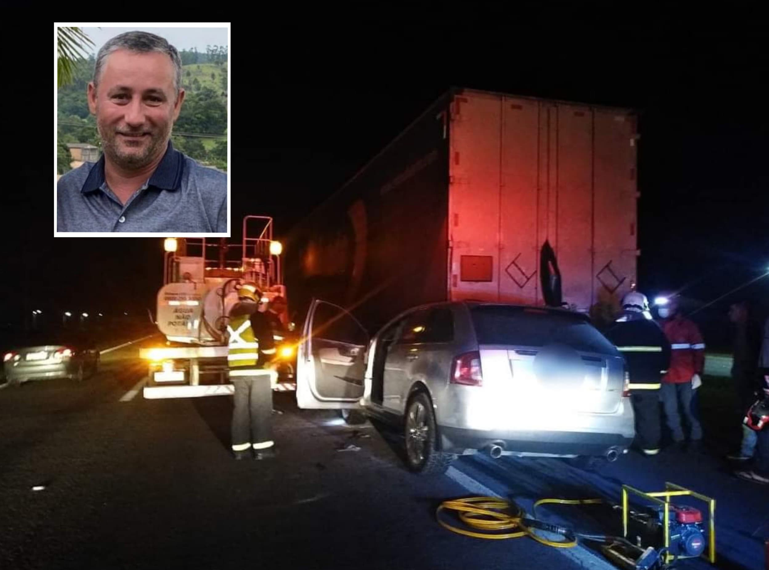 Grave acidente na BR-101 resulta na morte de homem de 43 anos