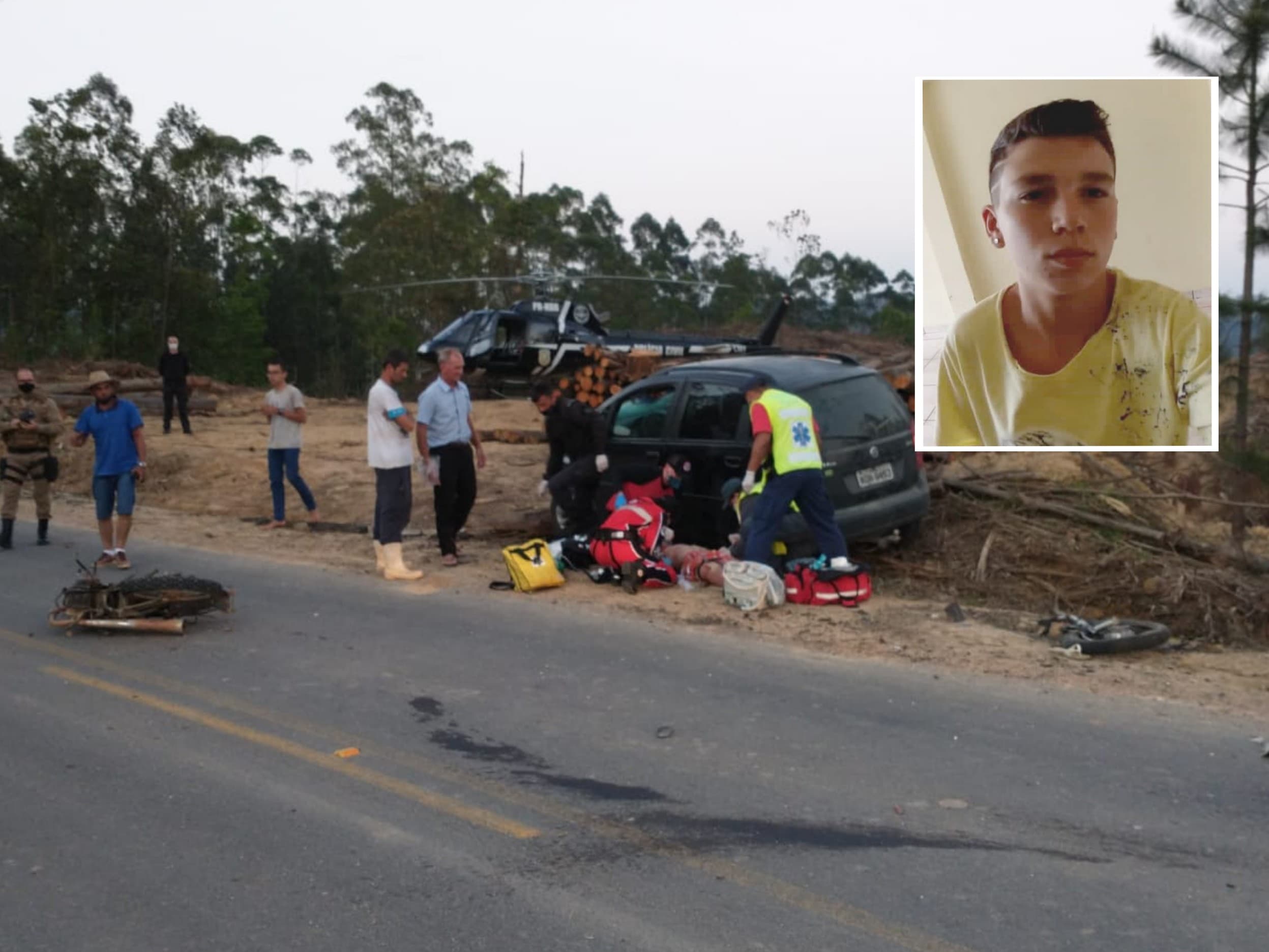 Adolescente de 15 anos morre após grave acidente de trânsito