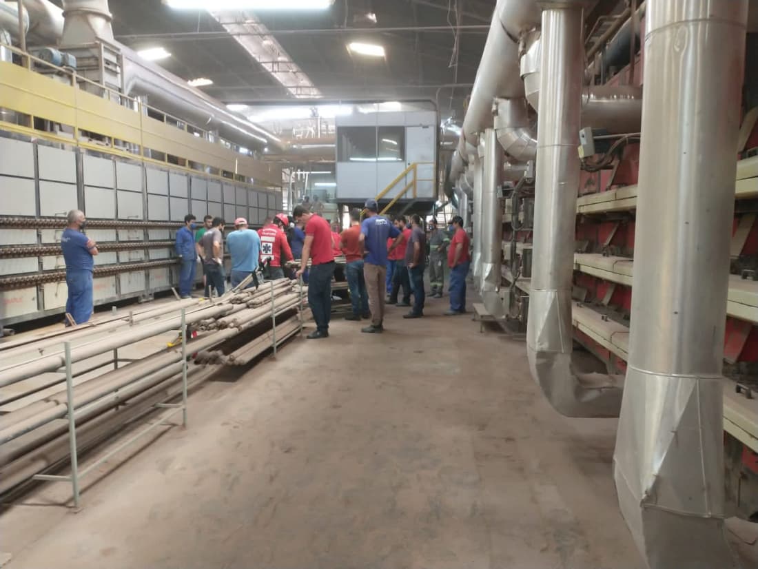 Trabalhador cai do telhado e morre, em Jaguaruna