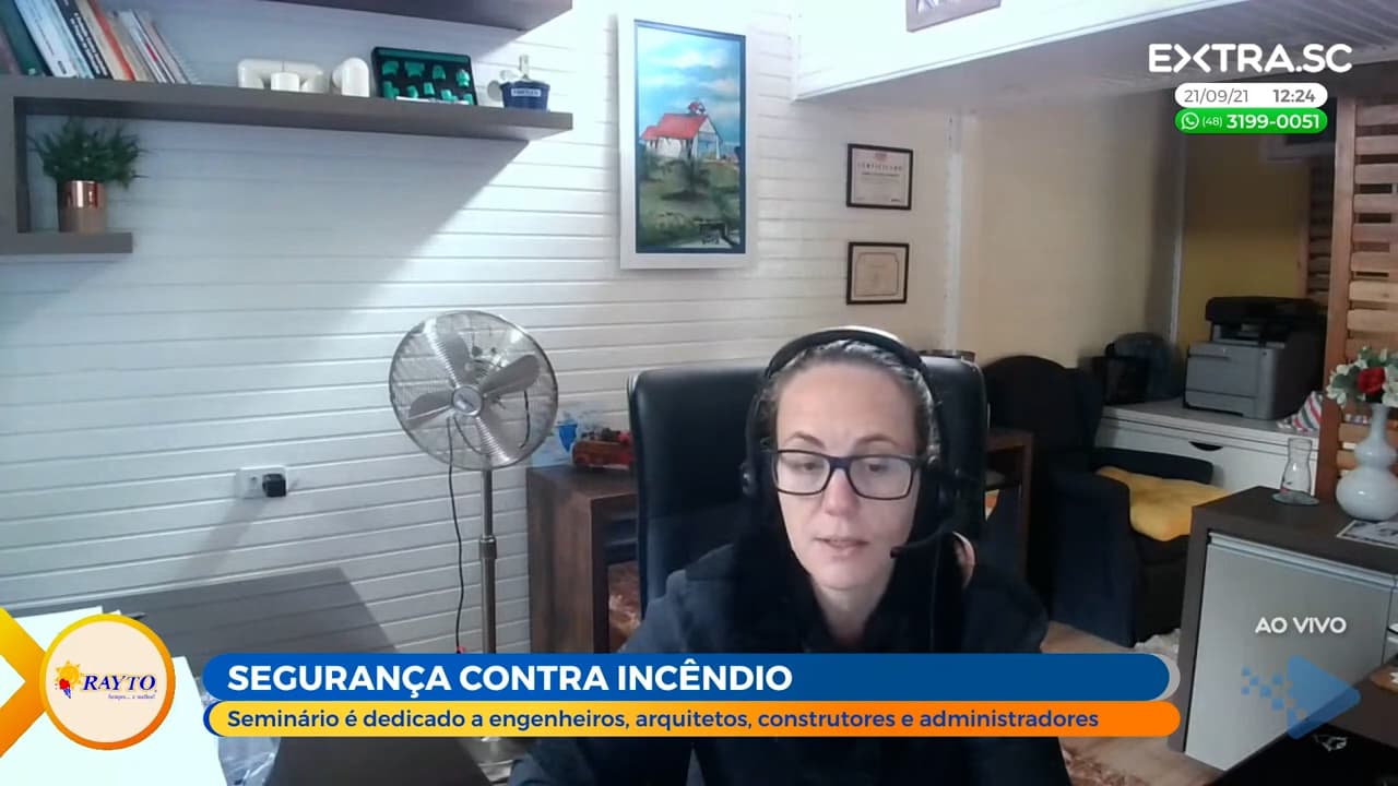 ASSISTA: Engenheira Daniela Zarbato convida para seminário "Simplificação do serviço de segurança contra incêndio"