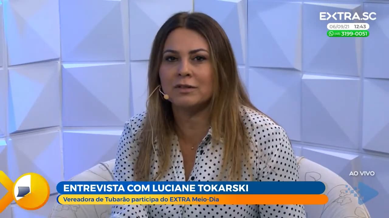 ASSISTA: Entrevista com a vereadora de Tubarão, Luciane Tokarski (Republicanos)