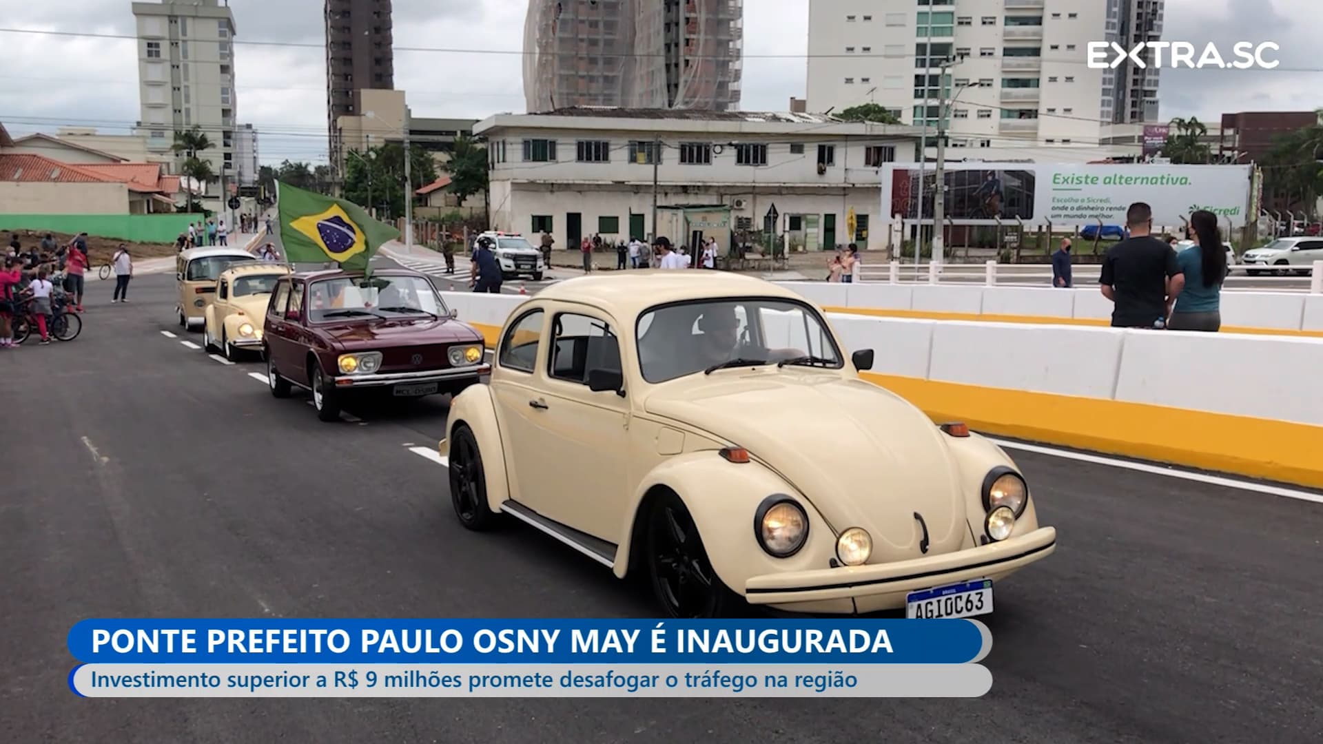 Ponte Prefeito Paulo Osny May, em Tubarão, é inaugurada