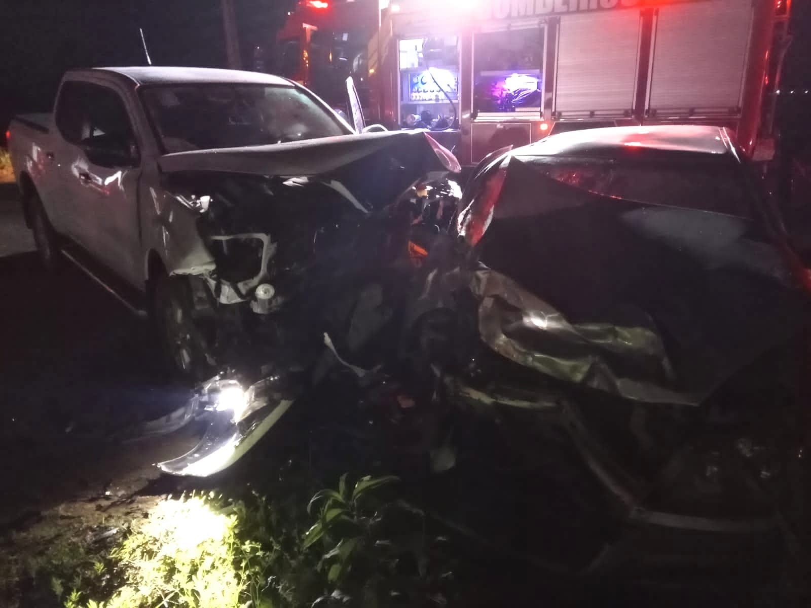 Acidente na SC-108 deixa sete pessoas feridas