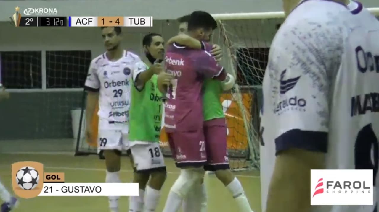 ESTADUAL: Tubarão Futsal goleia o Concórdia