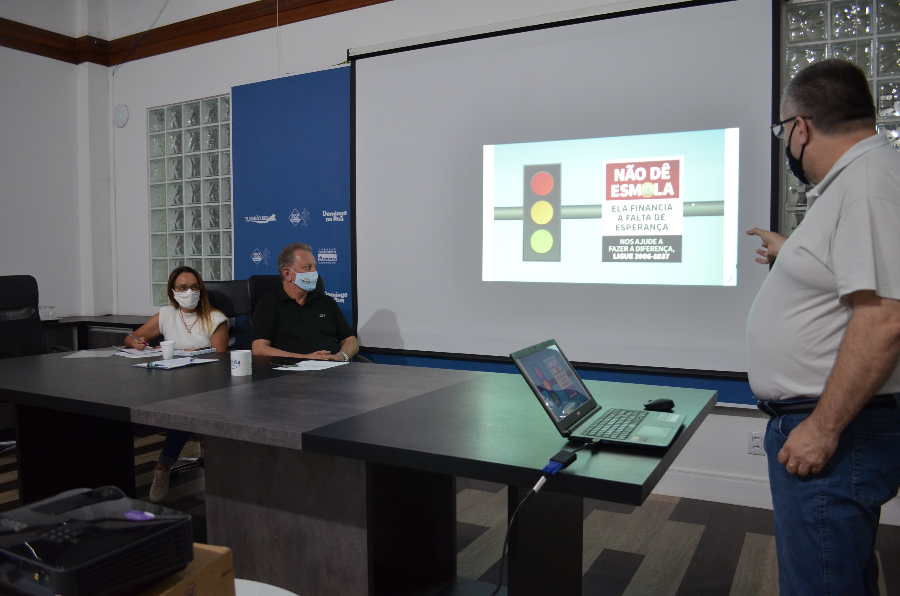 Tubarão vai lançar campanha "não dê esmola"