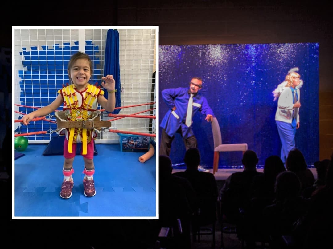 Palestra beneficente será realizada em prol de menina com paralisia cerebral