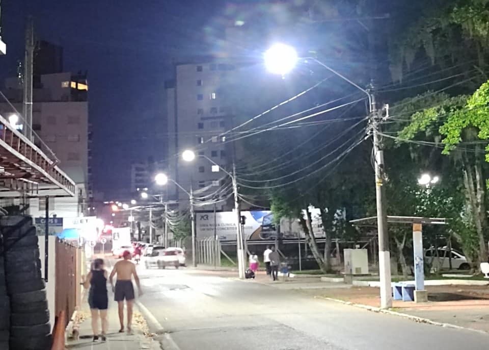 Cinco ruas de Tubarão terão a iluminação revitalizada