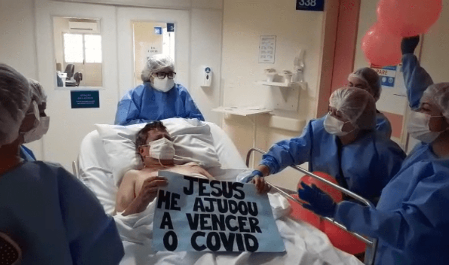 Funcionário do HNSC deixa a UTI Covid-19 após 14 dias intubado