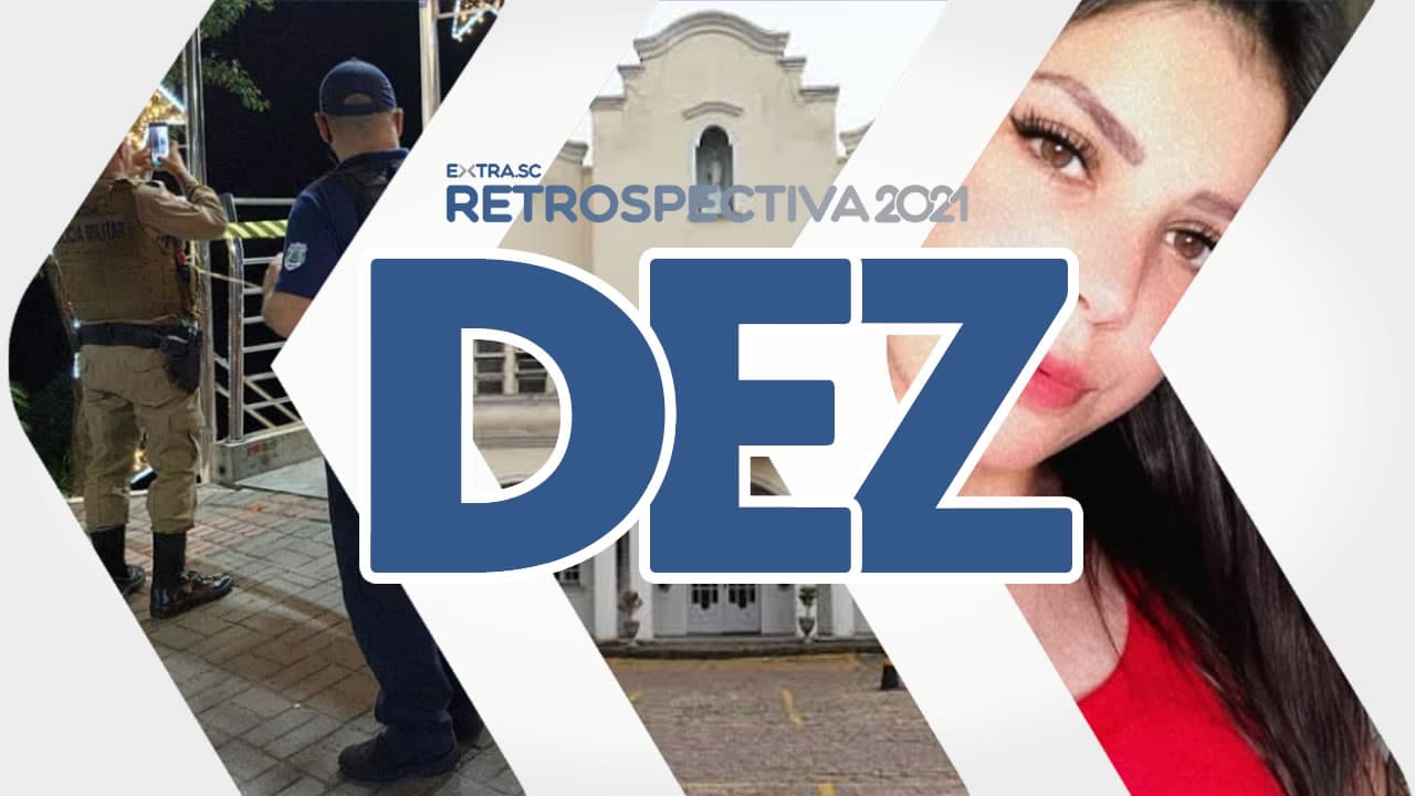 DEZEMBRO: Choque em iluminação natalina, protesto na Unisul e jovem é obrigada a cavar a própria cova