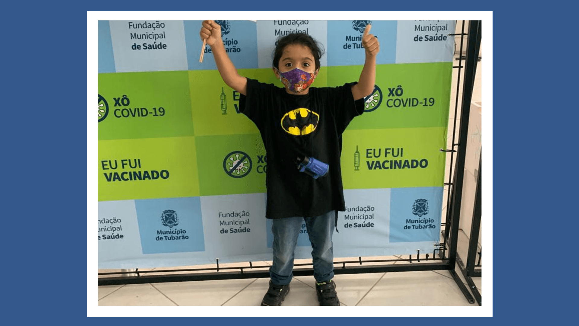 Mais de 900 pessoas foram vacinadas no mutirão de vacinação contra Covid-19, em Tubarão