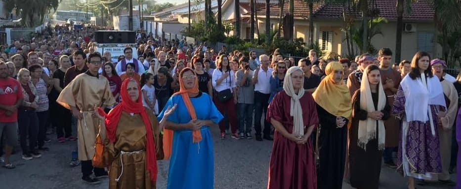 Paróquia da Passagem organiza retomada das caminhadas penitenciais da quaresma