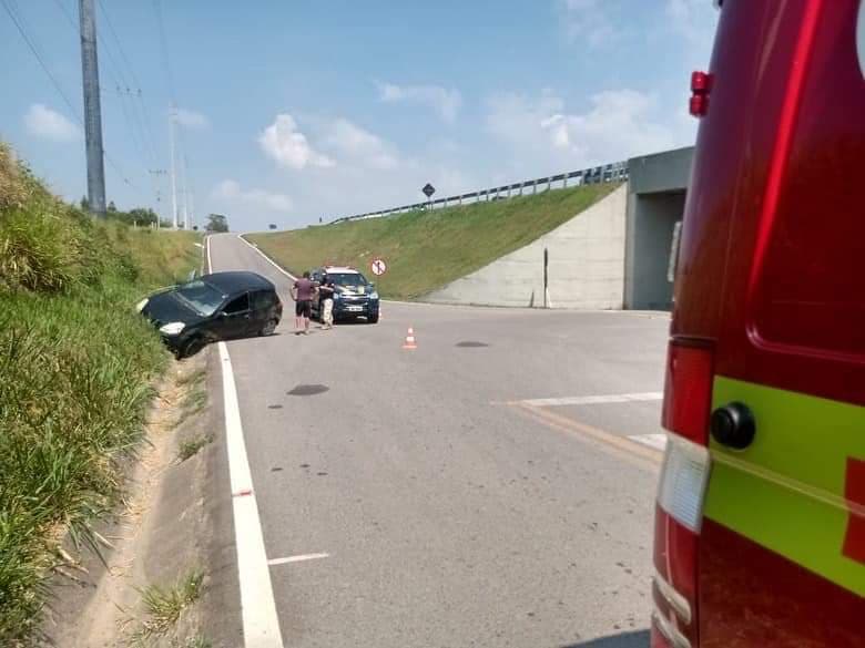 Criança fica ferida em acidente de trânsito