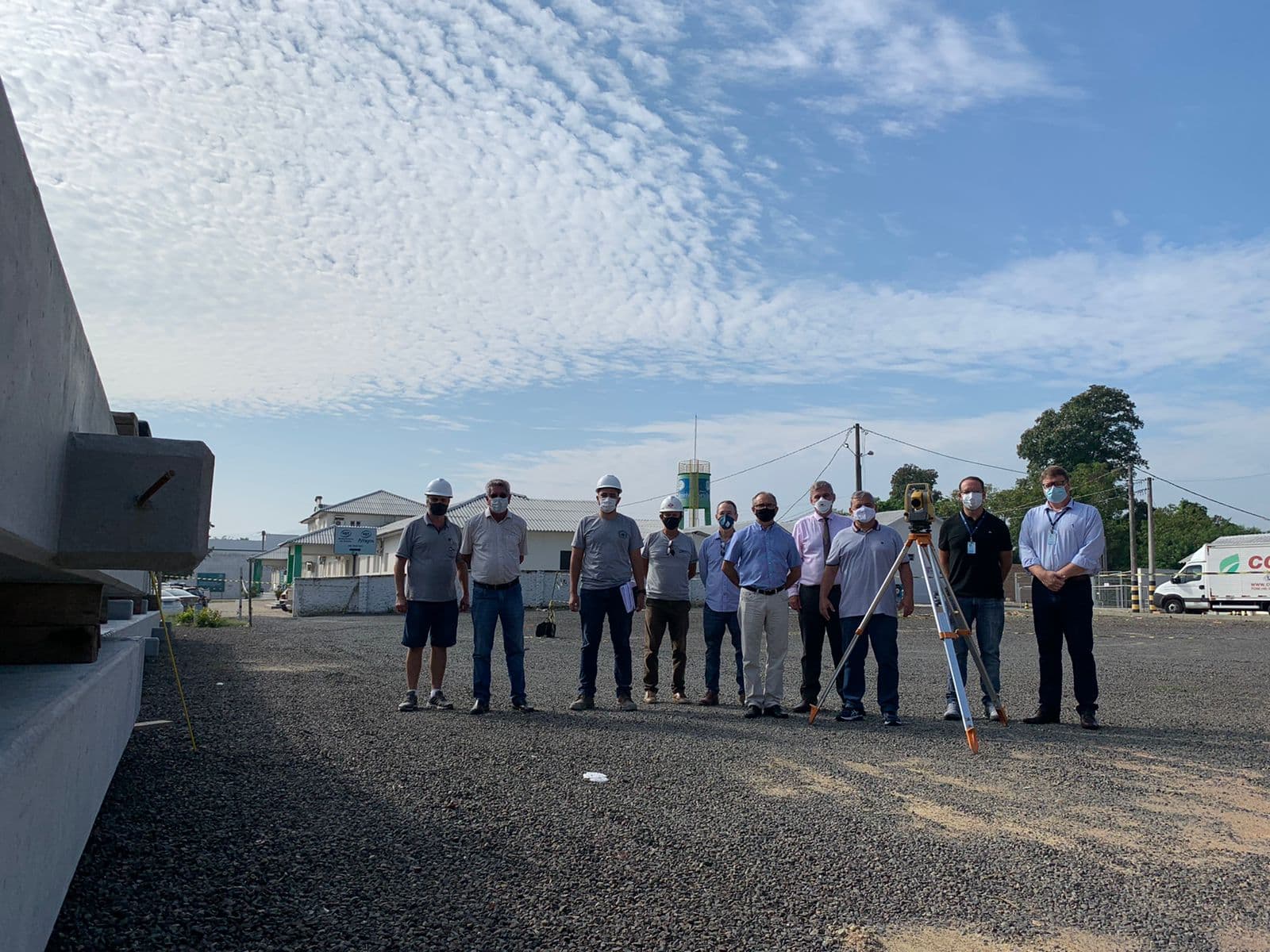 Inicia o levantamento topográfico para ampliação do Hospital Santa Teresinha