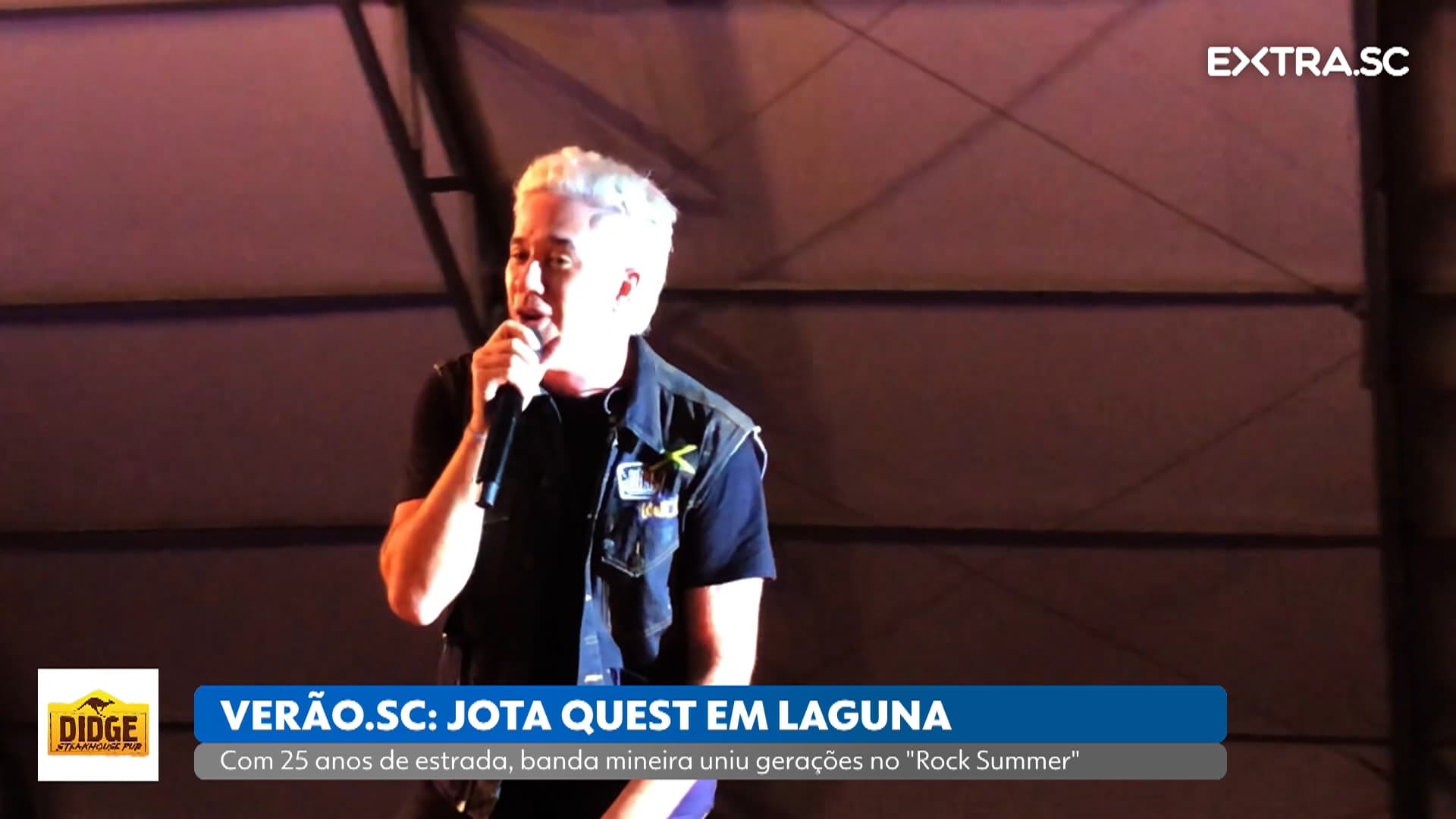 Jota Quest une gerações em show no "Rock Summer Laguna"; assista!
