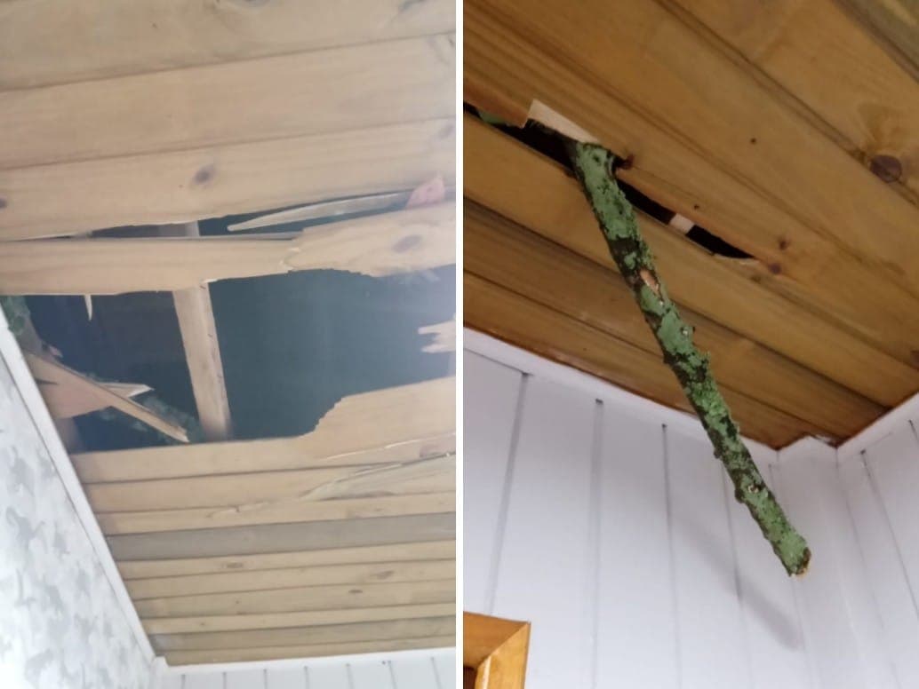 Quatro ocorrências são registradas em Tubarão por causa do temporal