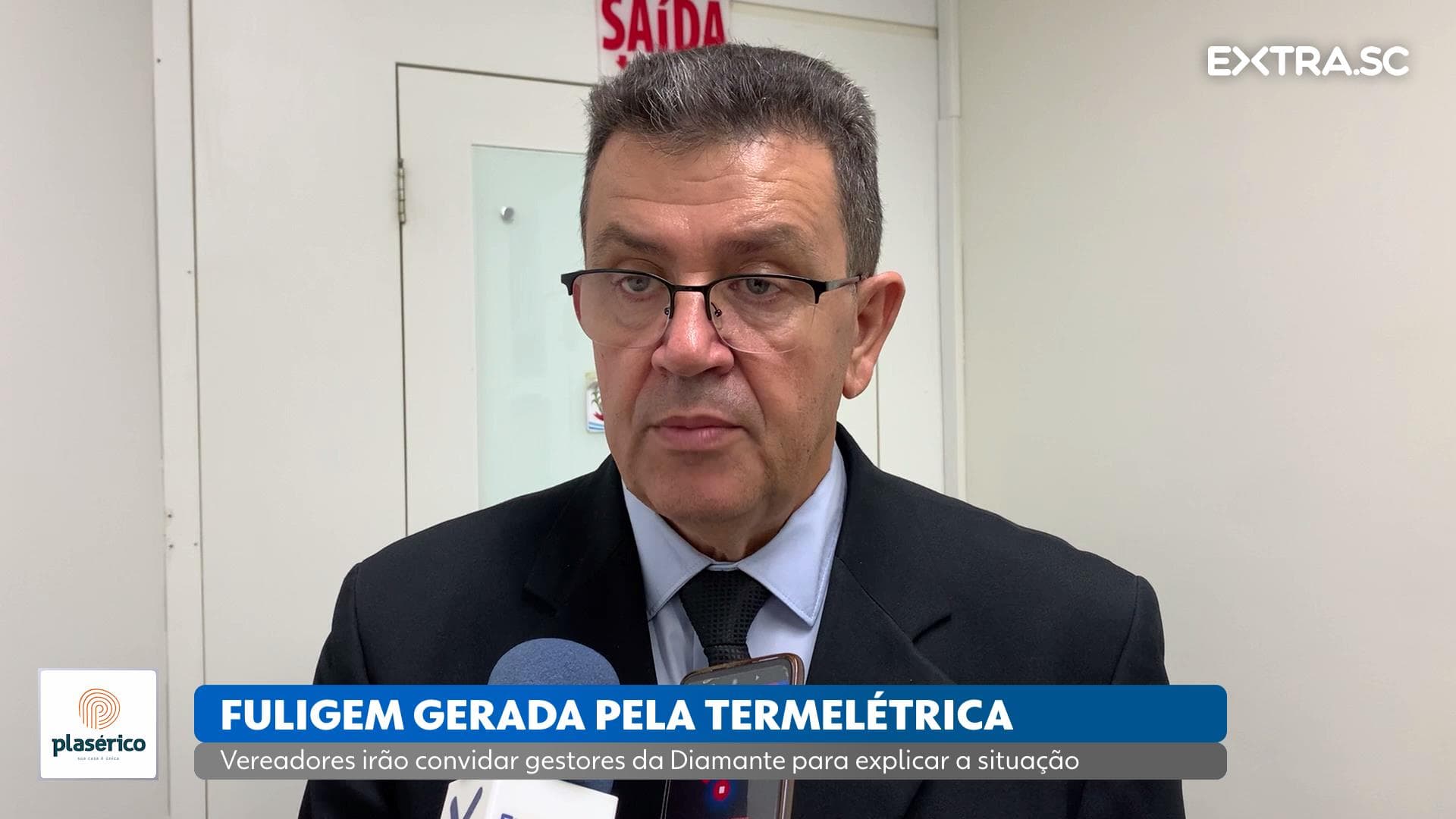 Fuligem gerada pela usina termelétrica é tema de debate na Câmara de Tubarão