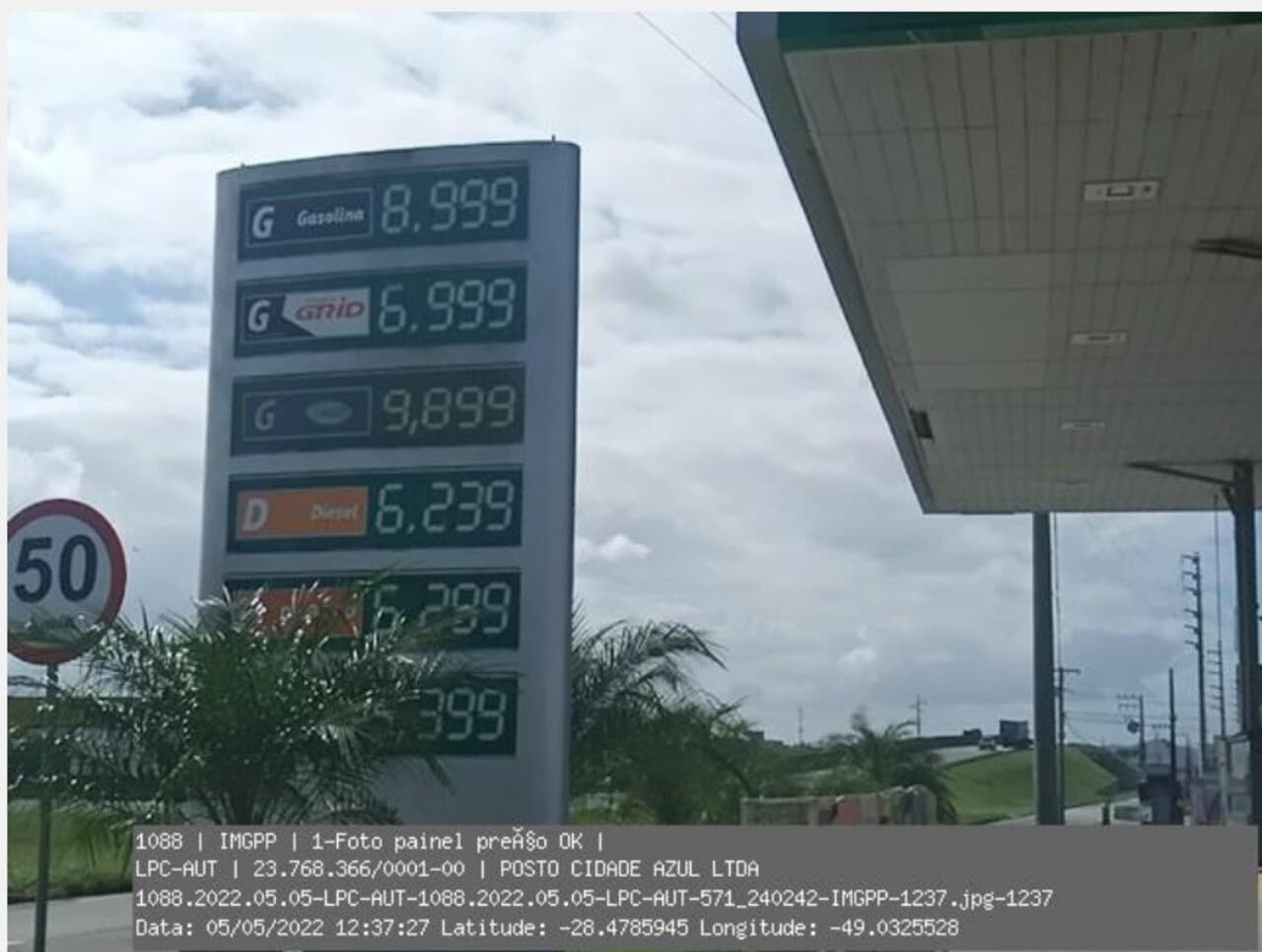 Procon traz esclarecimentos sobre Tubarão ter a gasolina mais cara do Brasil