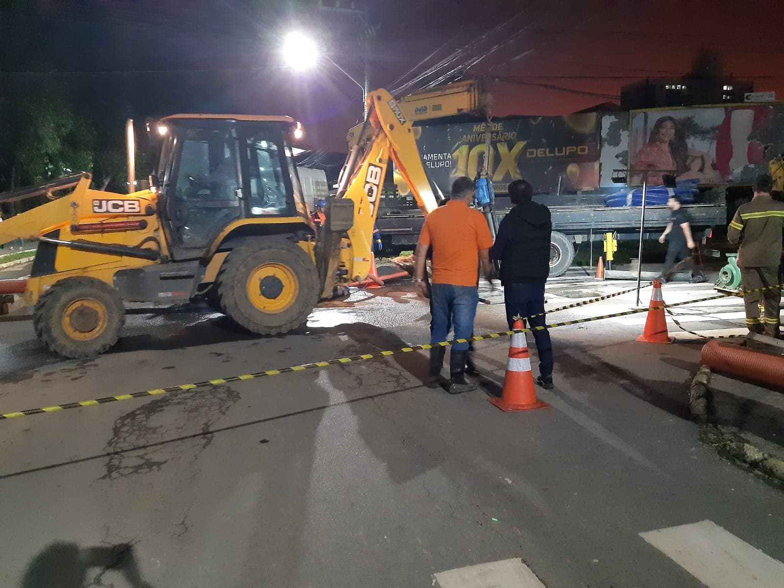 Água nos bairros Dehon e Humaitá começa a ser drenada após conserto de bomba