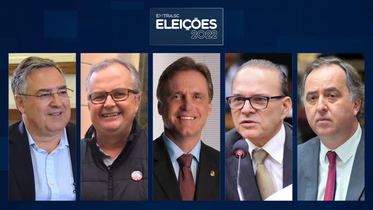 Terceira enquete para senador tem Colombo, Afrânio, Dario, Boeira e Kennedy