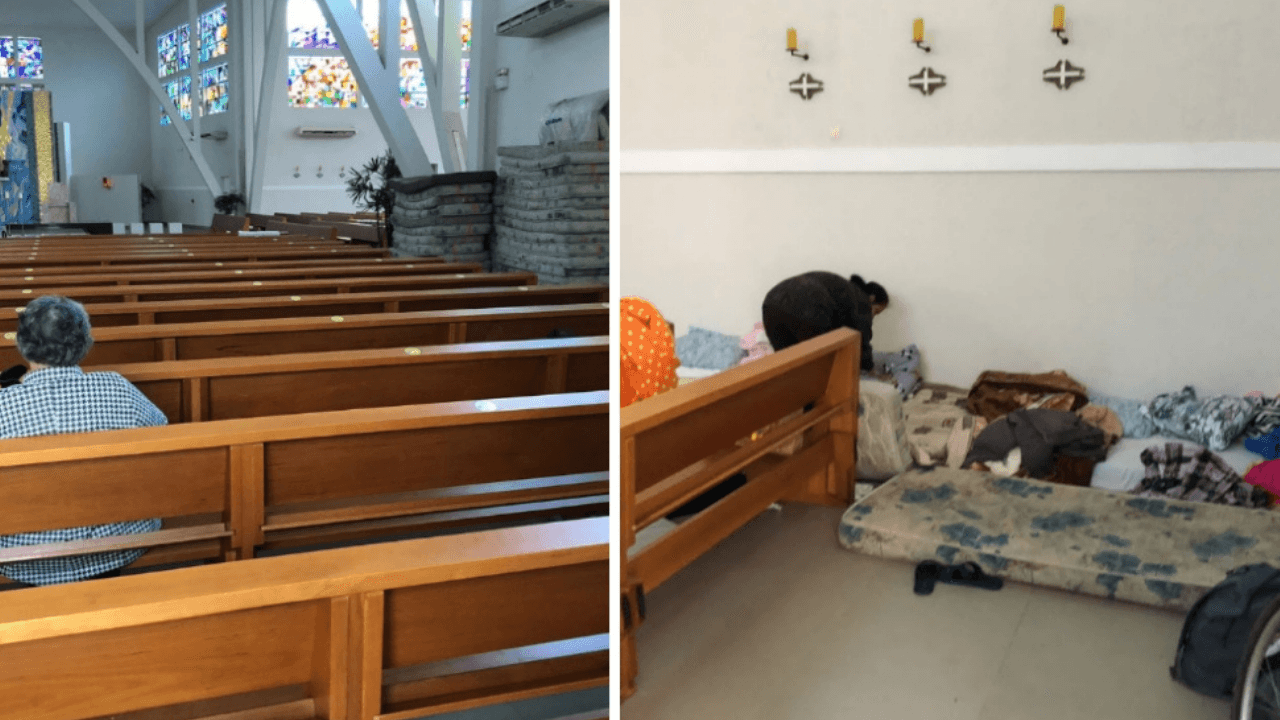 Cerca de 60 moradores de Tubarão estão em abrigos temporários