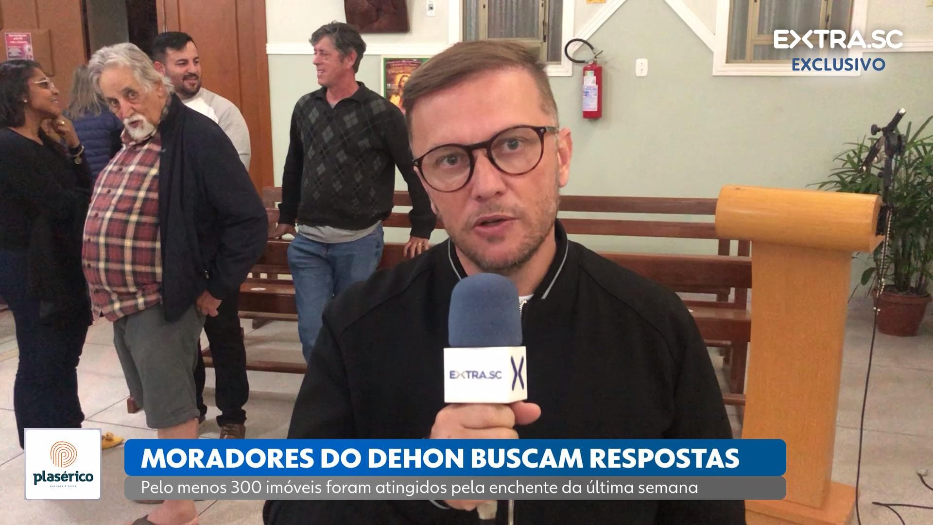 Moradores do Dehon afetados pela enchente montam comissão e vão atrás de respostas