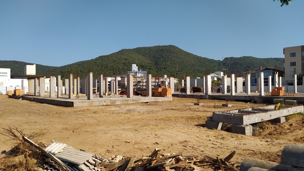 Construção do novo fórum de Imbituba avança