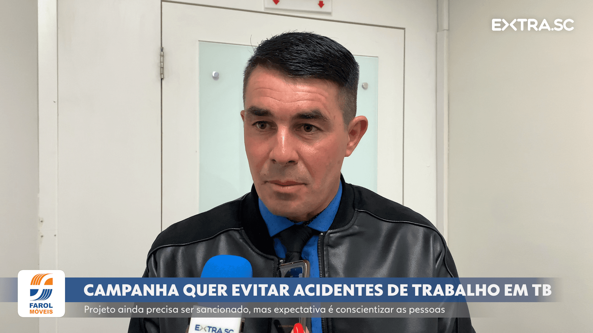 Campanha quer evitar acidentes de trabalho em Tubarão