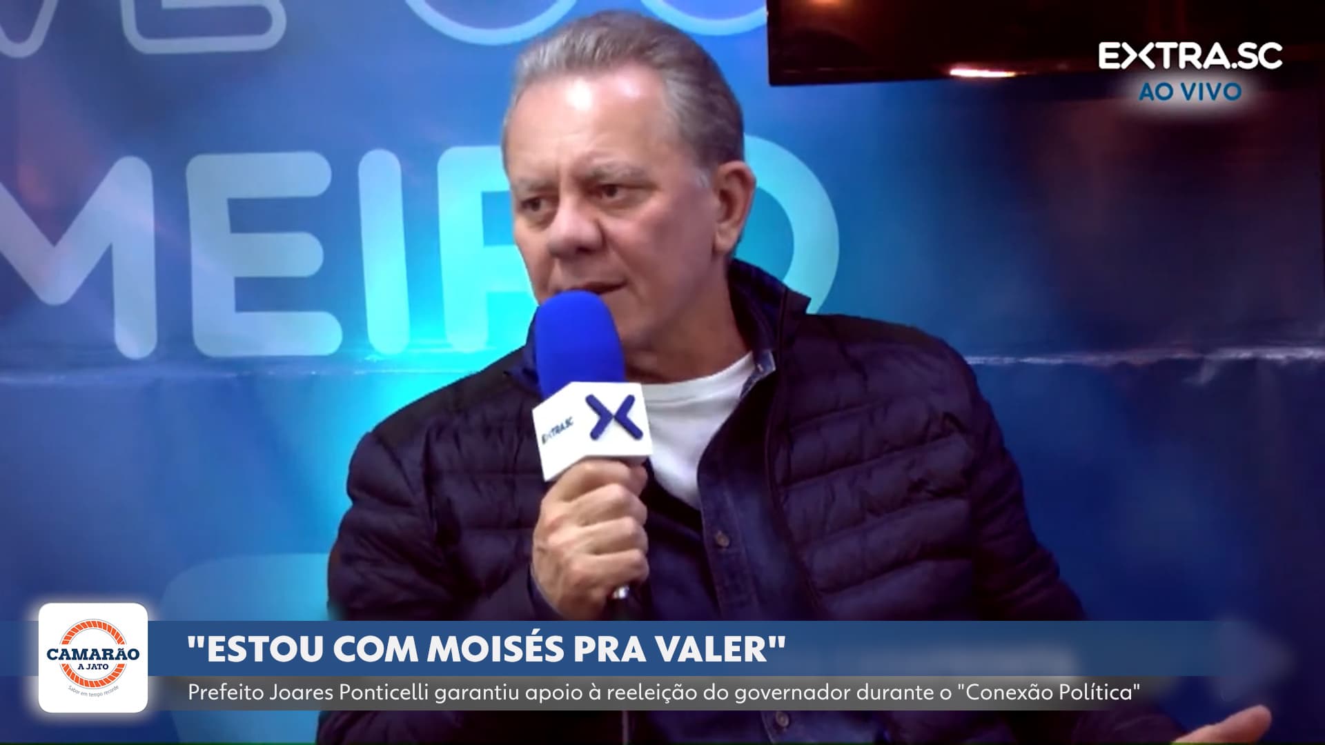 PRIMEIRA MÃO - Joares Ponticelli: "estou com Moisés pra valer"
