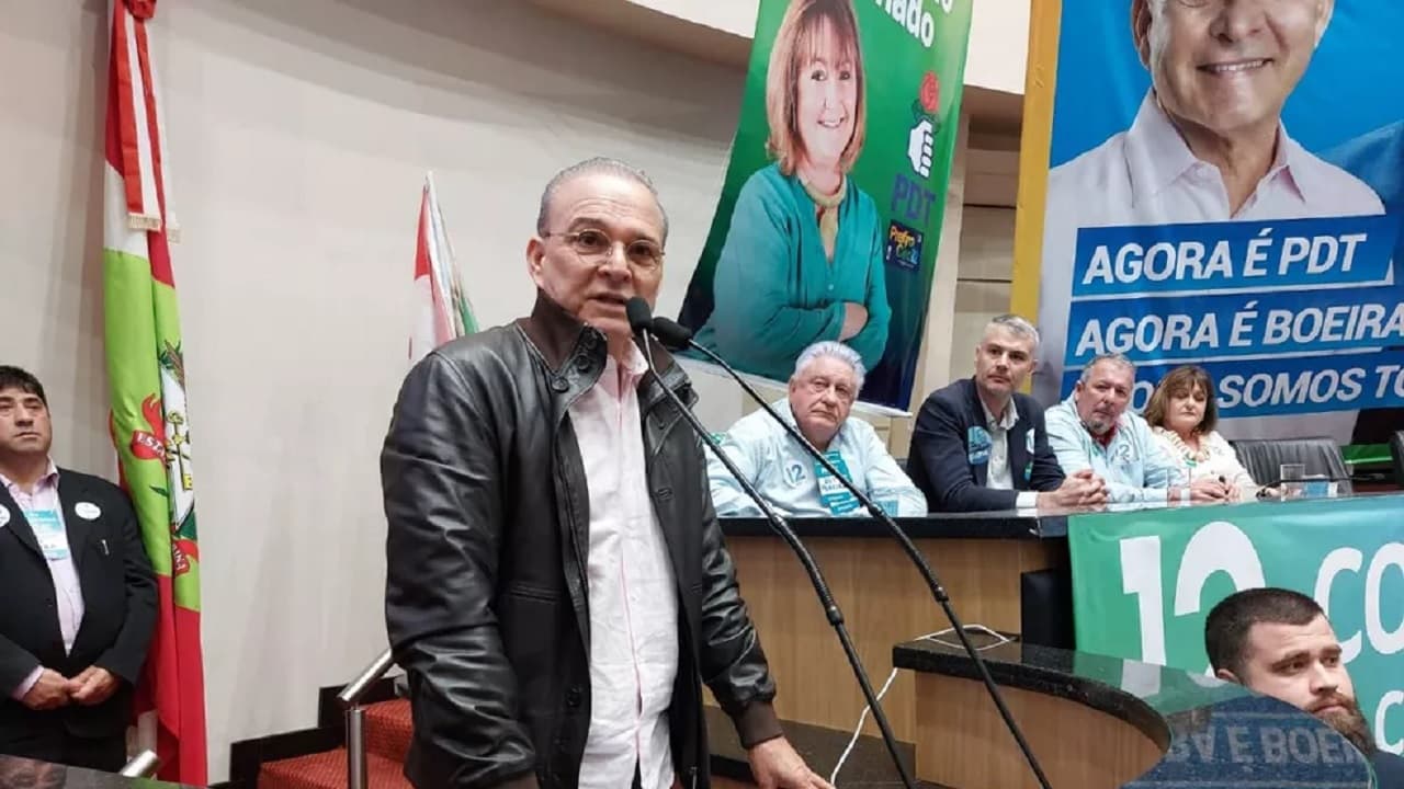 Em convenção, PDT oficializa Jorge Boeira candidato a governador