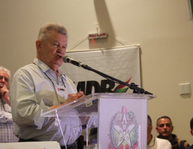 MDB decide apoiar Carlos Moisés e Udo Döhler será o vice da chapa nas eleições