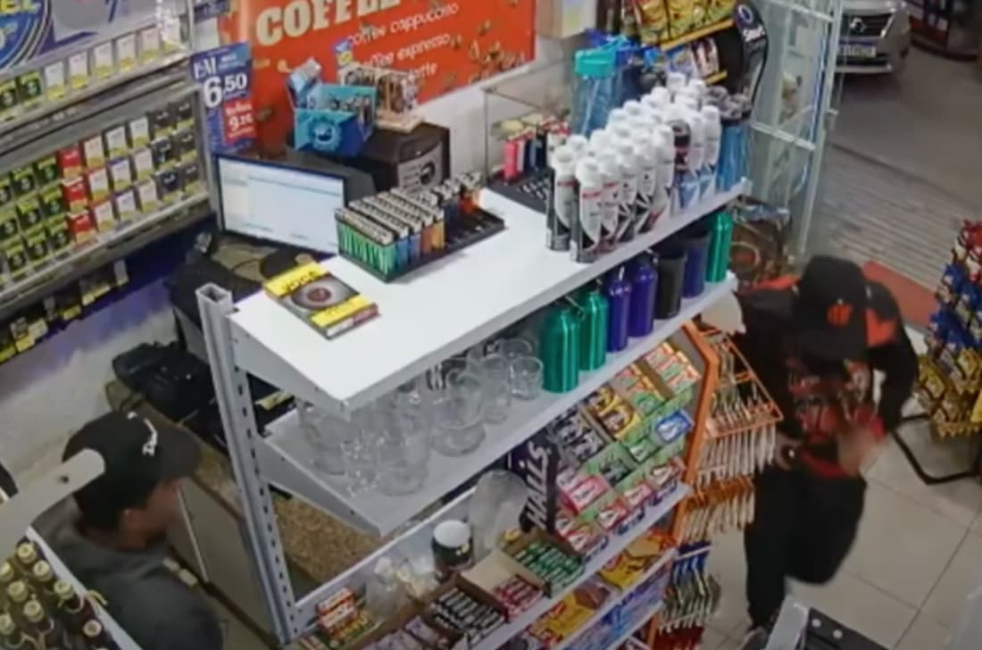 Posto de combustíveis é assaltado por criminoso armado