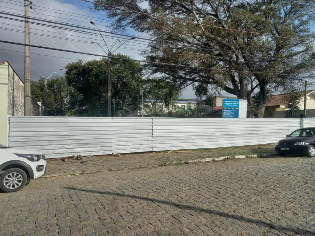 Construção da nova unidade do Corpo de Bombeiros Militar em Oficinas é iniciada