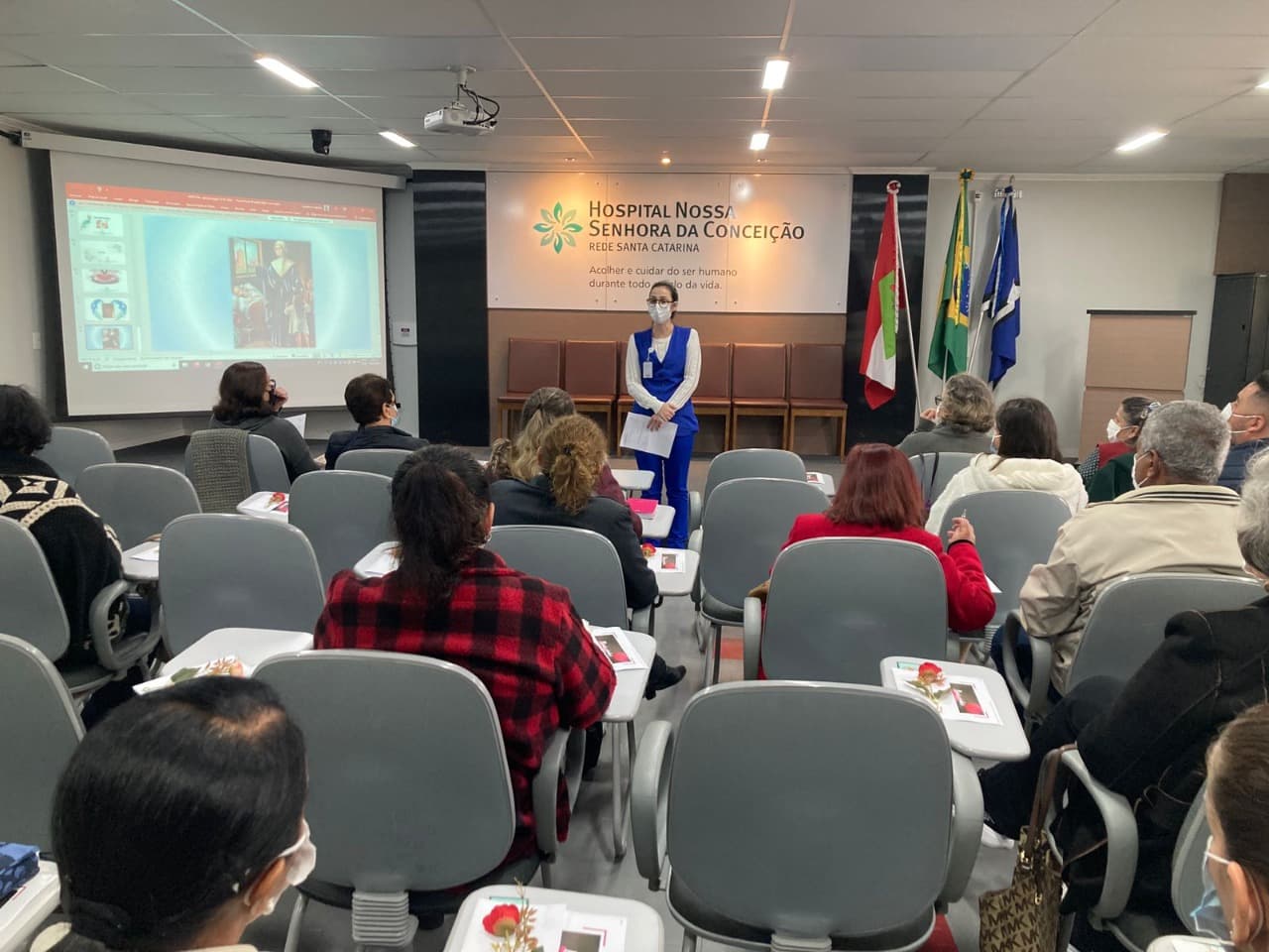 Dia do Voluntariado é comemorado em hospital com retomada das atividades após a pandemia