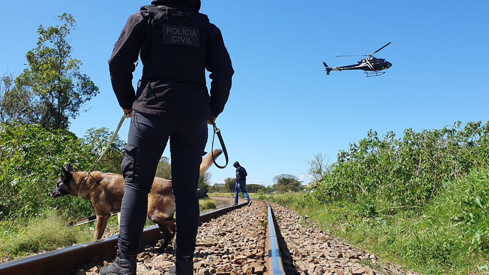 Dois homens são presos em flagrante por tráfico de drogas em "Operação Ferrovia"