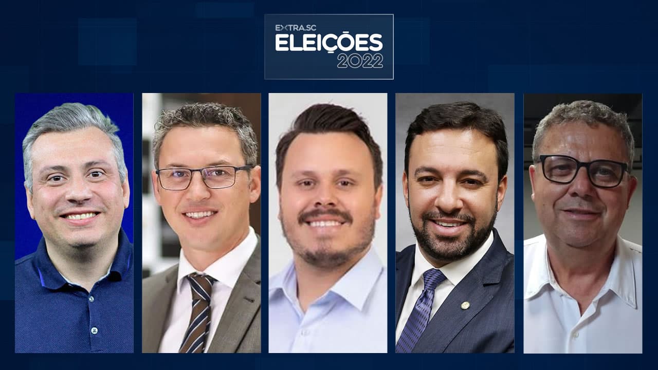 Última enquete para federal tem Caio, Lucas, Kym, Daniel e Armando