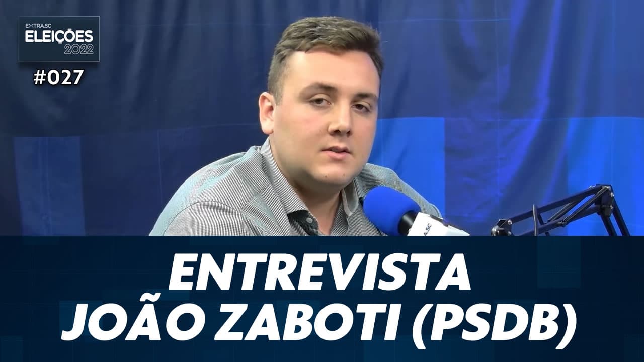 ASSISTA: Entrevista com João Zaboti (PSDB), candidato a deputado federal – Eleições #027